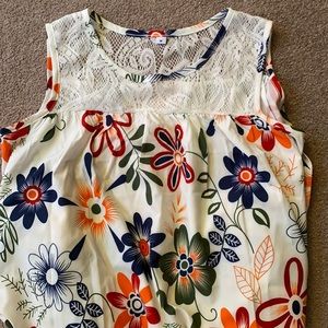 Floral print summer dress